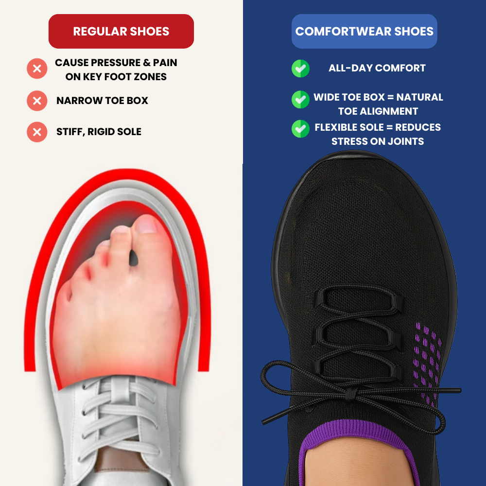 Ortho Stretch Cushion Shoes