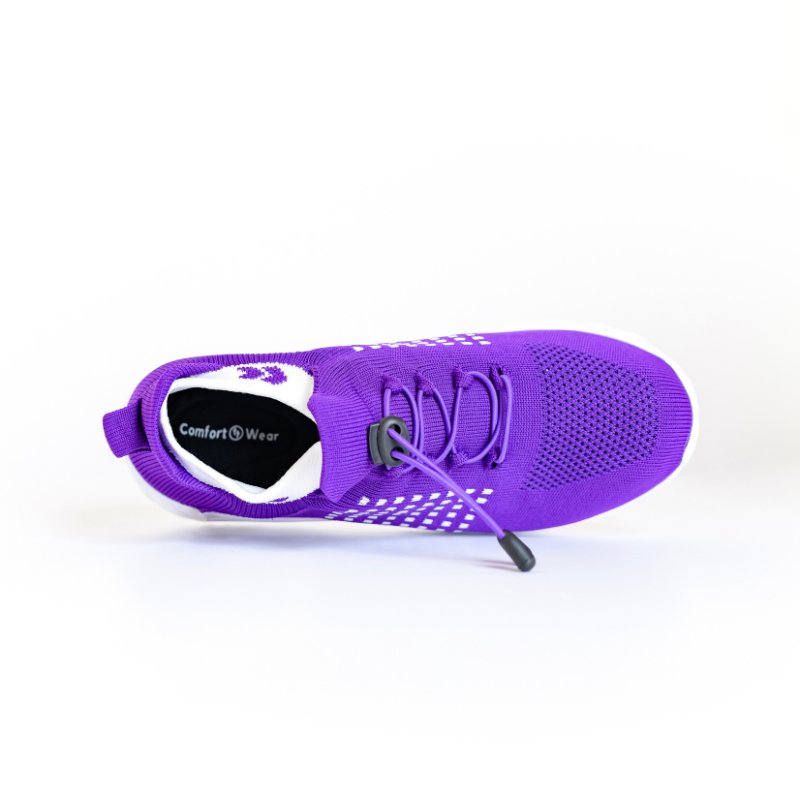 Ortho Stretch Cushion Shoes - Fuchsia Purple