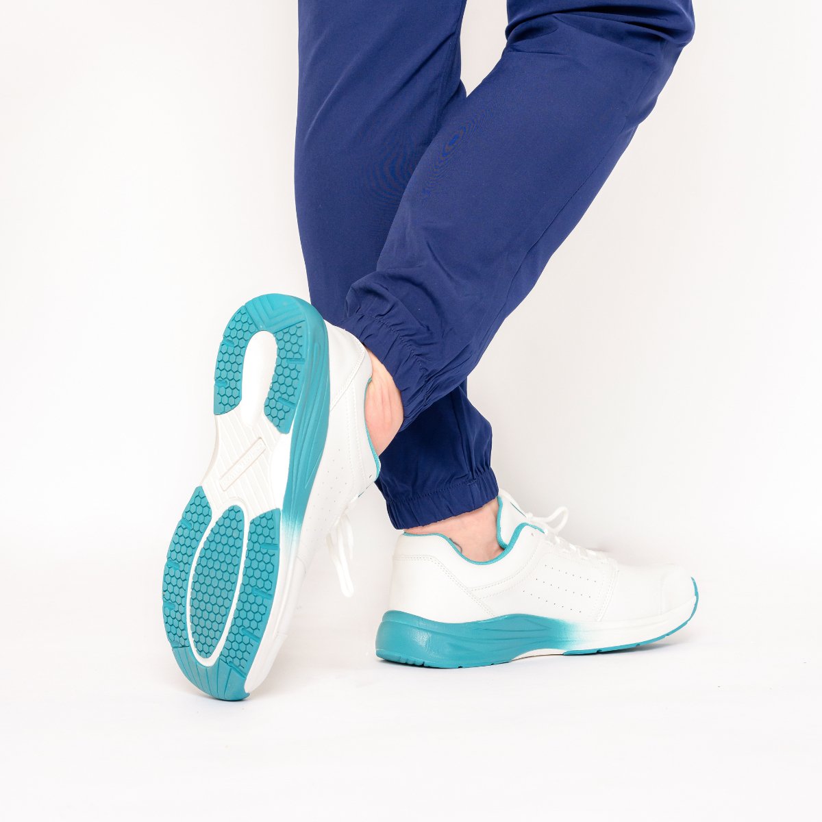 Stride Cushion Shoes - Turquoise