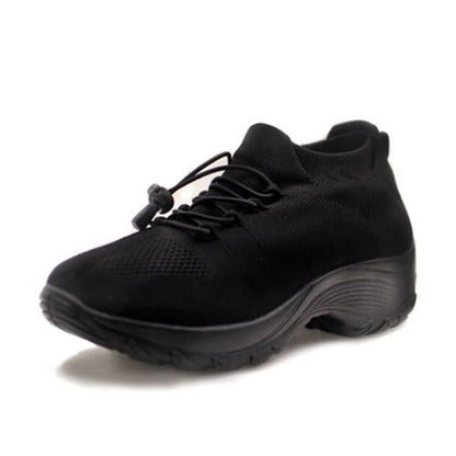 Ortho Stretch Cushion Shoes - Midnight Black